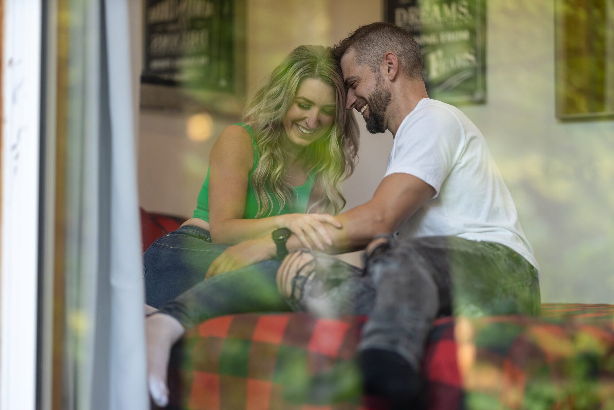 An intimate lifestyle portrait